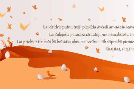 Priecīgas Lieldienas!