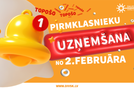 Topošo pirmklasnieku reģistrācija